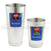 Tablecraft Cash and Carry Stainless Steel Bar Shaker, 28 Ounce -- 6 per case.