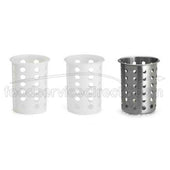 Tablecraft Polypropylene Nylon Flatware Cylinder -- 12 per case.