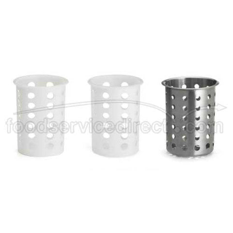 Tablecraft Polypropylene Nylon Flatware Cylinder -- 12 per case.