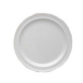 Yanco Nessico Melamine White Round Plate, 9 inch Diameter -- 24 per case.