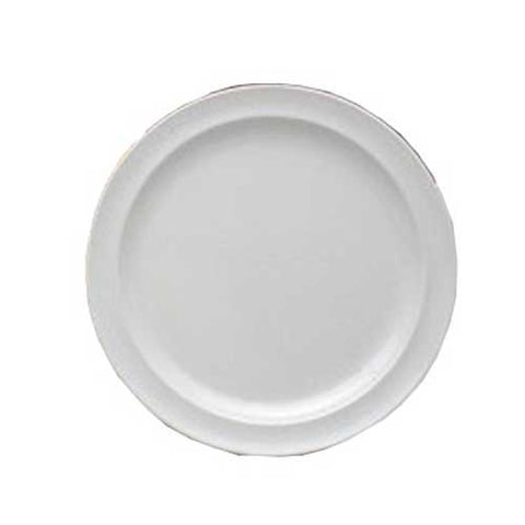 Yanco Nessico Melamine White Round Plate, 9 inch Diameter -- 24 per case.