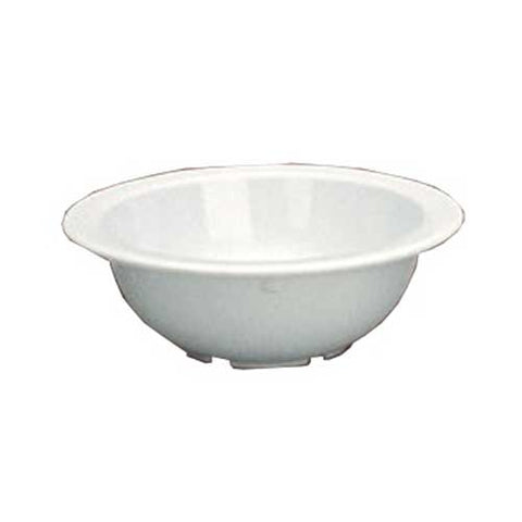 Yanco Nessico Melamine White Round Fruit Bowl, 4 Ounce -- 48 per case.