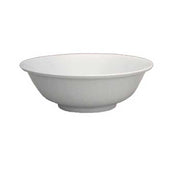Yanco Nessico Melamine White Round Rimless Bowl, 57 Ounce -- 12 per case.