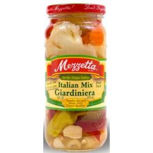 Mezzetta Italian Mix Giardiniera, 16 ounce -- 6 per case