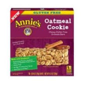 Annies Homegrown Gluten Free Oatmeal Cookie Granola Bar, 4.9 Ounce -- 12 per case