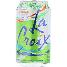 Lacroix Mango Sparkling Water, 12 Fluid Ounce - 12 per pack -- 2 packs per case.