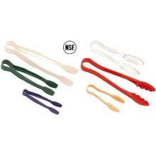 Cambro Scallop Grip Tong, Clear 6 inch, -- 12 per case