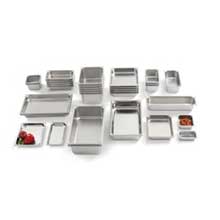 Super Pan Ii Stainless Steel Steam Table Pans,18-8 Stainless Steel ,One Third Size,Dimensions 6 7/8 X 12 3/4 Inches,Capacity 5.8 Liters