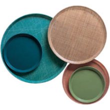 Cambro Round Camtray, Desert Tan, 11 inch -- 12 per case.
