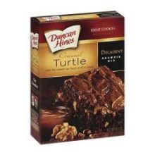 Duncan Hines Turtle Brownie Mix, 16.7 Ounce -- 12 Case