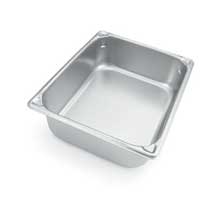 Super Pan II Steam Table Pans,Heavy-Duty, 20 Gauge 18-8 Stainless Steel ,Capacity 1.1 Ltrs -- 6 Per Case