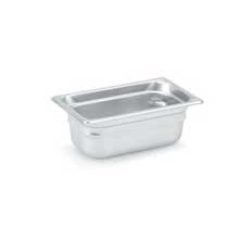 Super Pan One Fourth Size18-8 Stainless SteelDimensions 6 3/8 X 10 7/16 Inches 2.7 Ltrs