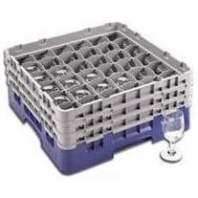 Cambro 25 Compartment Full Size Camrack Only, Brown, 19 3/4 x 19 3/4 x 10 1/2 inch -- 2 per case