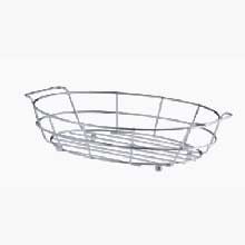Traex Metal Better Wire Oval Basket, Black -- 12 per case.