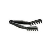 Black Cambro Lugano Easy Grip Tong, 6 inch -- 12 per case.