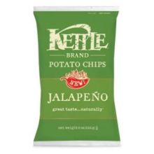 Kettle Jalapeno Potato Chips - 2 oz. bag, 6 per case