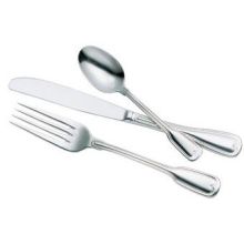 Walco 18/0 Stainless Premium Camelot Heavyweight Machine Finished Dinner Fork, 7 1/2 inch -- 24 per case.