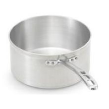 Vollrath Jacobs Pride Classic Select Heavy Duty Straight Sided Aluminum Sauce Pan, 6 1/2 Quart Capacity -- 2 per case.