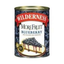 Comstock and Wilderness Blueberry More Fruit Pie Filling, 21 Ounce -- 12 per case.