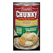 Chunky Creamy Chicken and Dumpling Soup, 18.8 Ounce -- 12 per case.