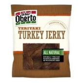 Oberto Natural Style Teriyaki Turkey Beef Jerky, 3.25 Ounce -- 8 per case.