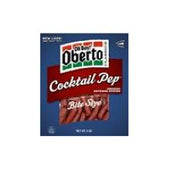 Oberto Cocktail Bite Size Sausage Stick, 5 Ounce -- 8 per case.