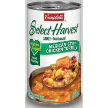 Select Harvest Healthy Request Mexican Style Chicken Tortilla Soup, 18.6 Ounce -- 12 per case.