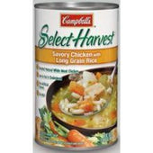 Select Harvest Healthy Request Savory Chicken and Long Grain Rice Soup, 18.6 Ounce -- 12 per case.
