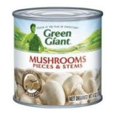 Green Giant Mushrooms Pieces and Stems Vegetable, 4 Ounce -- 24 per case.
