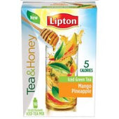 Lipton Mango Pineapple Iced Green Tea To Go Stix - 10 per pack -- 12 packs per case.
