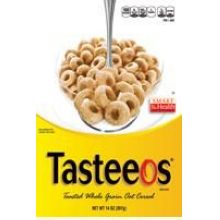Ralston Foods Tasteeos Cereal, 28 Ounce -- 4 per case.