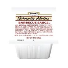 Simple Heinz Barbeque Sauce, 1 Ounce -- 100 per case.