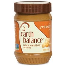 Earth Balance Crunchy Peanut Butter, 16 Ounce -- 12 per case.