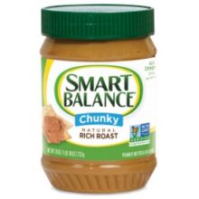 Smart Balance Rich Roast Chunky Peanut Butter, 16 Ounce -- 12 per case.