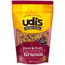 Udis Cranberry Granola, 12 Ounce -- 6 per case.