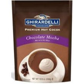 Ghirardelli Hot Cocoa Chocolate Mocha, 10.5 Ounce Pouch -- 6 per case.