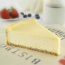 Sweet Street New York Cheesecake - 20 Slice, 4.25 Pound -- 4 per case.