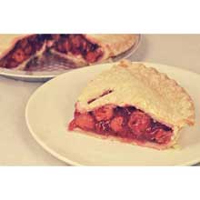 Foxtail Foods Gourmet Sweetened Cherry Pie, 49 Ounce -- 4 per case.