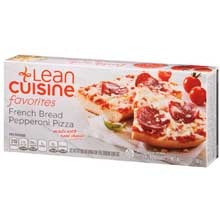 Nestle Stouffers Lean Cuisine Casual Eating Pepperoni French Bread Pizza, 5.25 Ounce -- 12 per case.