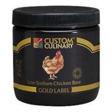 Custom Culinary Gold Label Chicken Base, 20 Pound.