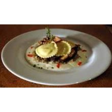 Carlas Precooked Jumbo Round Wild Mushroom Ravioli Pasta, 2.5 Pound -- 3 per case.