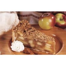 Love and Quiches Decadent Crumby Apple Pie - Dessert, 10 inch -- 2 per case.