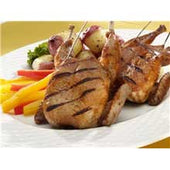 Manchester Farms Semi Boneless Quail, 4-5 Ounce -- 24 per case.