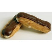 Rich Products New York Style Chocolate Iced Eclair, 2 Ounce -- 48 per case.