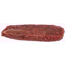 Double Red Provisions Black Angus Beef Chuck Ranch Steak, 7 Ounce -- 28 per case.