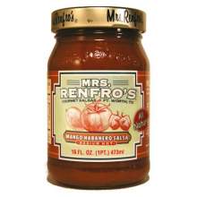 Mrs.Renfro Mango Habanero Salsa, 16 Ounce -- 6 per case.