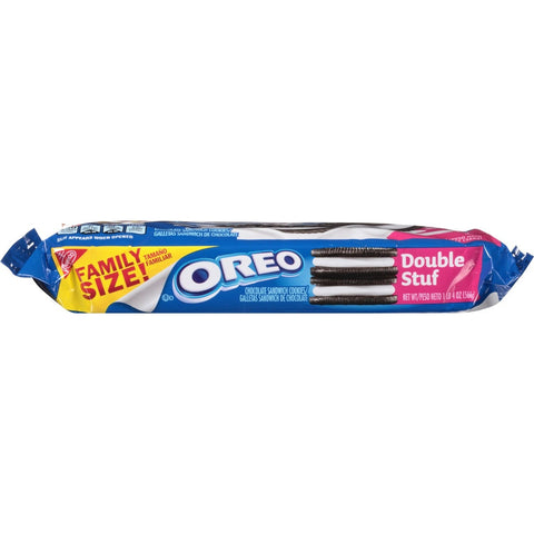 Nabisco Double Stuf Oreo Cookies, 20 Ounce -- 12 per case.