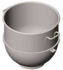 Univex 30 Quart Stainless Steel Bowl for 30 and 40 Quart Mixer
