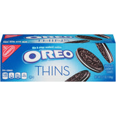 Oreo Thins Cookies, 3.7 Ounce -- 12 per case.