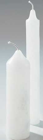 Hollowick Select Wax Cartridge Candle, 11/16 X 5-3/4 inch -- 480 per case.